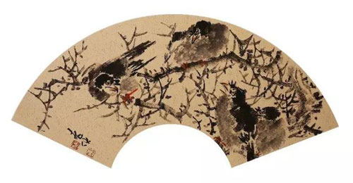 中国人民大学传统花鸟画高研班助教伏春树书画作品欣赏
